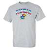 Kansas Jayhawks Tee Shirt - Full Color Fade Kansas Logo