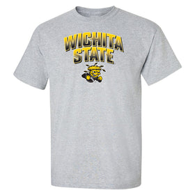 Wichita State Shockers Tee Shirt - Wichita State Full Color Fade