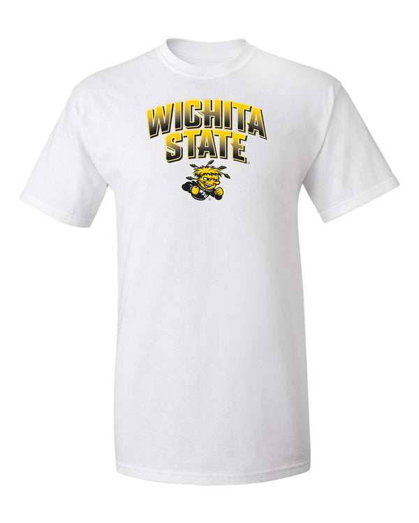 Wichita State Shockers Tee Shirt - Wichita State Full Color Fade