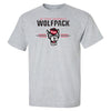 North Carolina State Wolfpack Tee Shirt - 3-Stripe Primary Logo