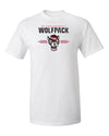North Carolina State Wolfpack Tee Shirt - 3-Stripe Primary Logo