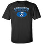 Creighton Bluejays Tee Shirt - Full Color Fade Primary Logo Oval