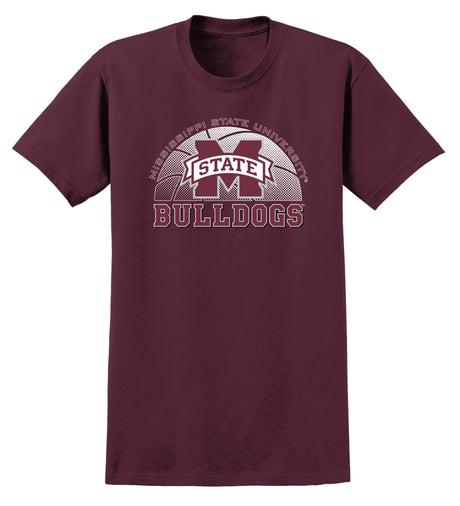 Mississippi State Bulldogs Tee Shirt - MSU Bulldogs Basketball