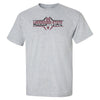 Mississippi State Bulldogs Tee Shirt - Striped MSU Bulldogs Football Laces