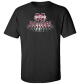 Mississippi State Bulldogs Tee Shirt - Bulldogs Spotlight and Shadow