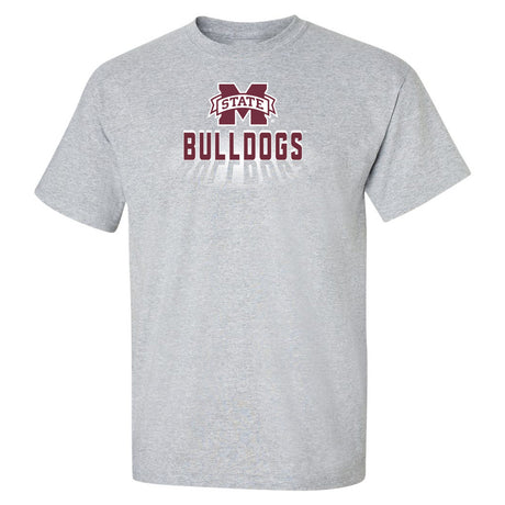 Mississippi State Bulldogs Tee Shirt - Bulldogs Spotlight and Shadow