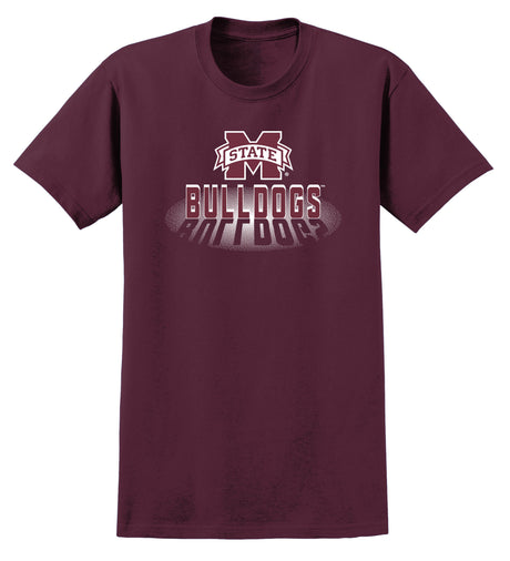 Mississippi State Bulldogs Tee Shirt - Bulldogs Spotlight and Shadow