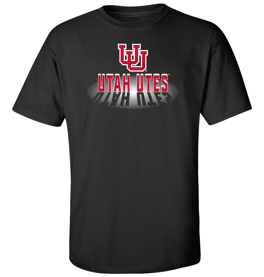 Utah Utes Tee Shirt - Spotlight Shadow Utah Utes