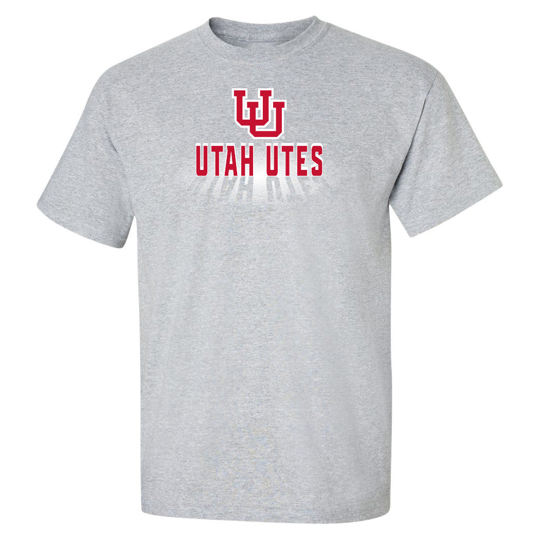 Utah Utes Tee Shirt - Spotlight Shadow Utah Utes