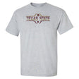 Texas State Bobcats Tee Shirt - Striped Texas State Football Laces