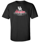 Houston Cougars Tee Shirt - Spotlight and Shadow Houston