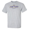 James Madison Dukes Tee Shirt - Striped James Madison Football Laces