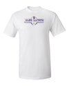 James Madison Dukes Tee Shirt - Striped James Madison Football Laces