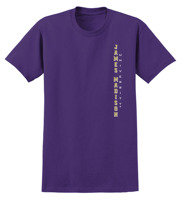 James Madison Dukes Tee Shirt - Vertical James Madison University