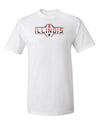 Illinois Fighting Illini Tee Shirt - Striped Illinois Football Laces