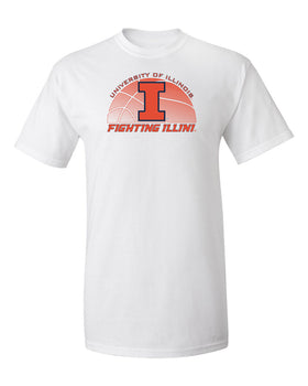 Illinois Fighting Illini Tee Shirt - University of Illinois Basketball