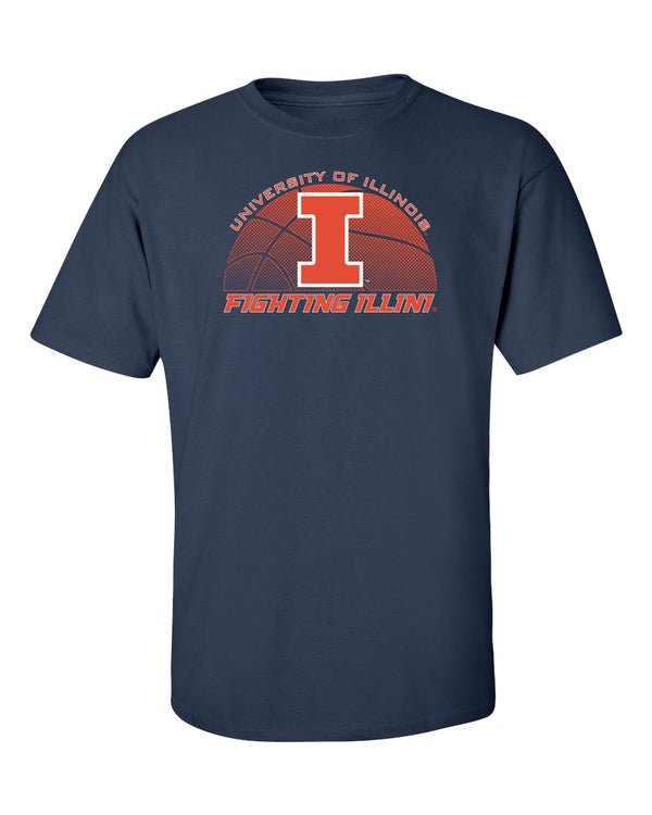 Illinois Fighting Illini Tee Shirt - University of Illinois Basketball