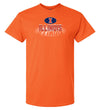 Illinois Fighting Illini Tee Shirt - Spotlight and Shadow Illinois