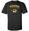 Missouri Tigers Tee Shirt - Full Color Fade Tigers Logo