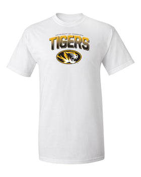 Missouri Tigers Tee Shirt - Full Color Fade Tigers Logo