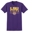 LSU Tigers Tee Shirt - LSU Tigers 3-Stripe