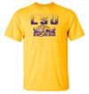 LSU Tigers Tee Shirt - LSU Tiger Stadium Full Color Fade