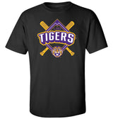 LSU Tigers Tee Shirt - LSU Baseball Diamond