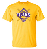 LSU Tigers Tee Shirt - LSU Baseball Diamond