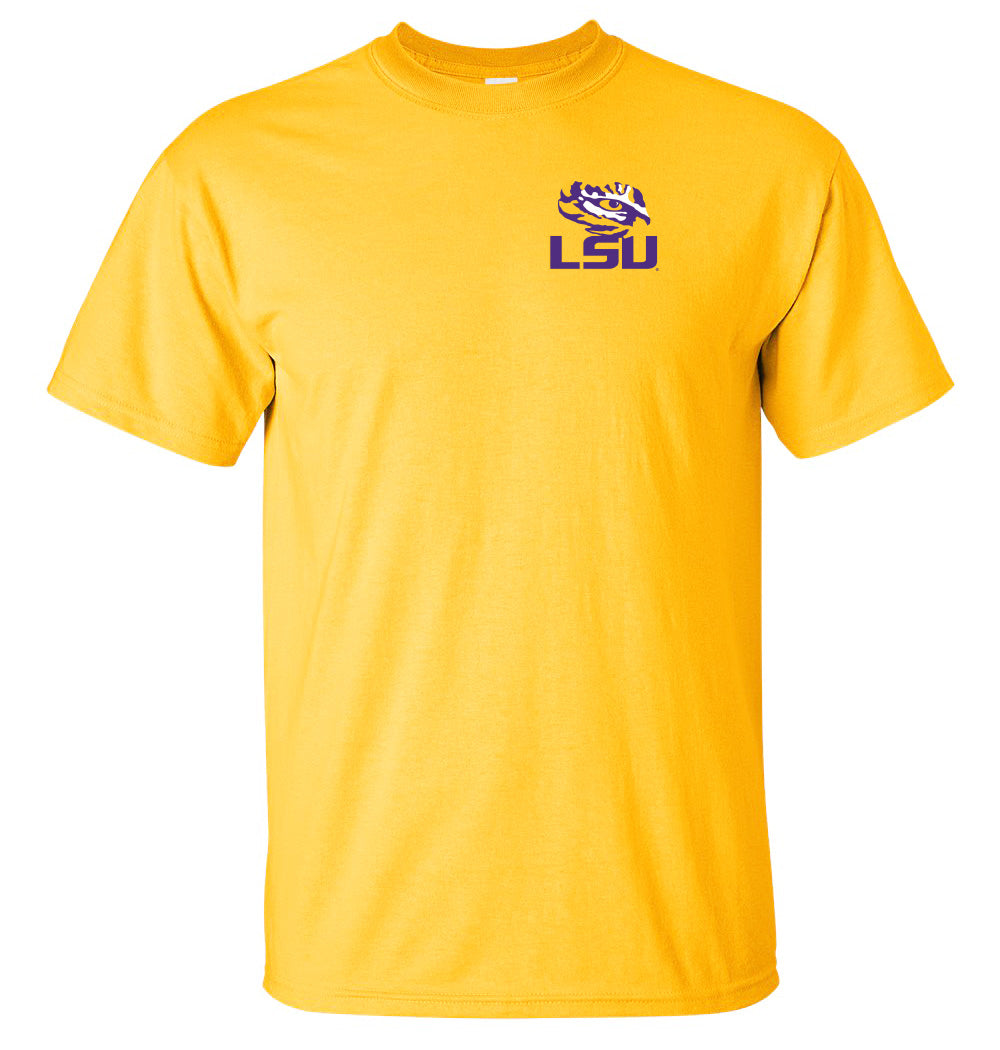 LSU Tigers Tee Shirt - Tiger Eye Logo