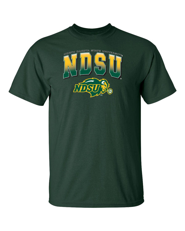 NDSU Bison Tee Shirt - Full Color NDSU Fade with Logo