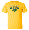 NDSU Bison Tee Shirt - Full Color NDSU Fade with Logo