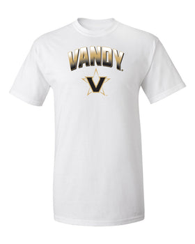 Vanderbilt Commodores Shirt - Vandy Full Color Arch with Primary