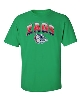 Gonzaga Bulldogs Tee Shirt - Zags Full Color Fade