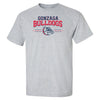 Gonzaga Bulldogs Tee Shirt - Gonzaga Bulldogs 3 Stripe