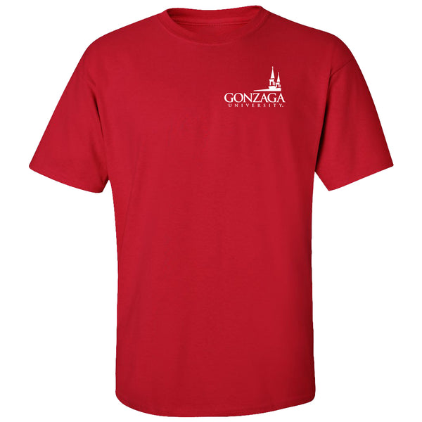 Gonzaga Bulldogs Tee Shirt - Gonzaga Spires