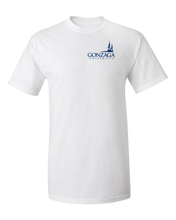 Gonzaga Bulldogs Tee Shirt - Gonzaga Spires