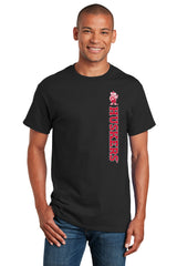 Nebraska Huskers Tee Shirt - Vertical Huskers Herbie Husker