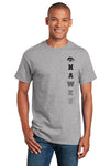 Iowa Hawkeyes Tee Shirt - Vert Hawks Fade with Tigerhawk