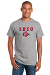 San Diego State Aztecs Tee Shirt - SDSU Full Color Fade Aztecs Logo