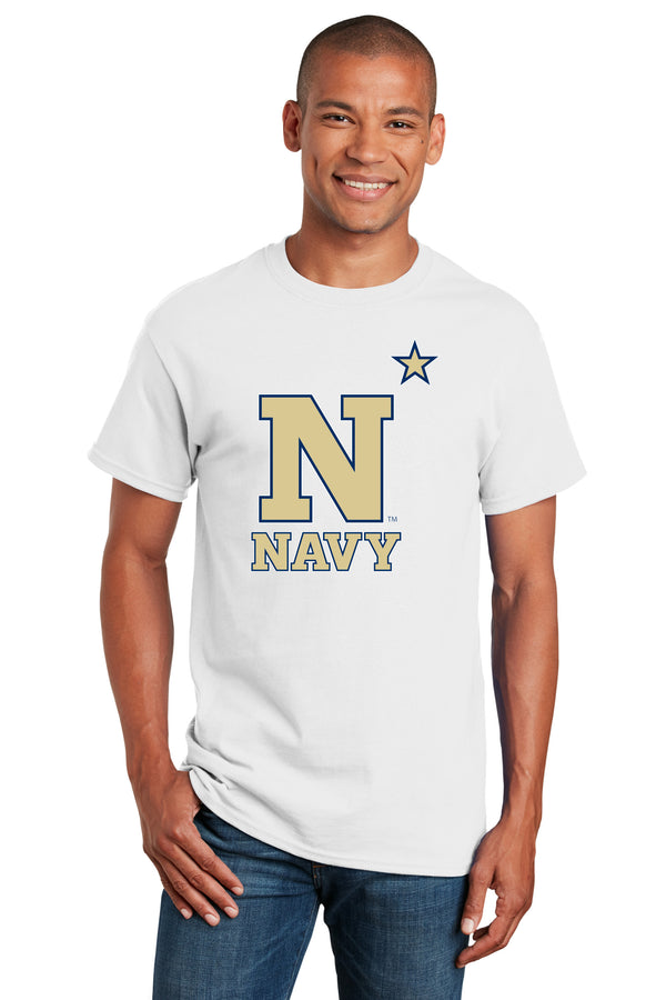 Navy Midshipmen Tee Shirt - US Naval Academy Star Logo