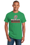 Omaha Mavericks Tee Shirt - Full Color Fade Omaha