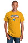 Kansas Jayhawks Tee Shirt - Full Color Fade Kansas Logo