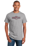 Mississippi State Bulldogs Tee Shirt - Striped MSU Bulldogs Football Laces