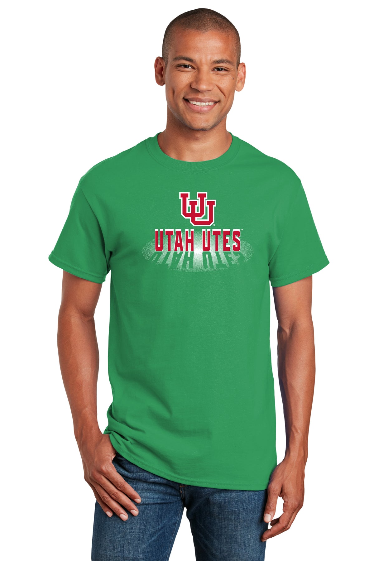 Utah Utes Tee Shirt - Spotlight Shadow Utah Utes