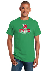 Utah Utes Tee Shirt - Spotlight Shadow Utah Utes