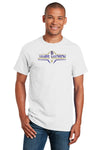 James Madison Dukes Tee Shirt - Striped James Madison Football Laces