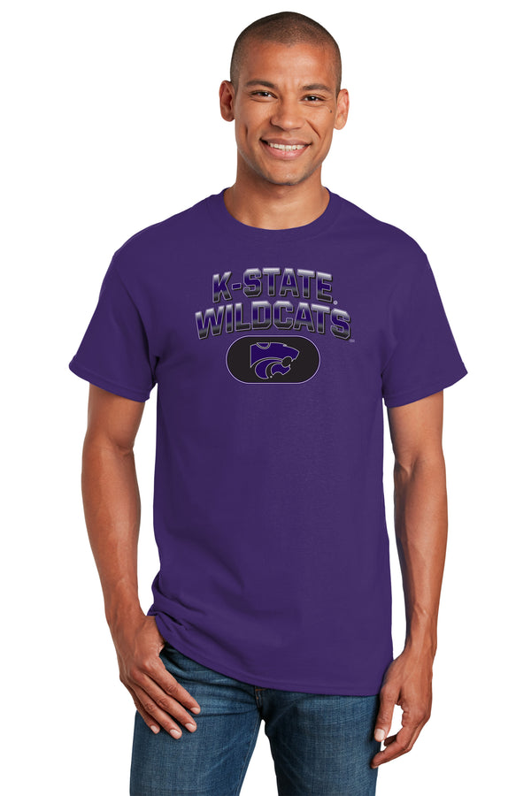 K-State Wildcats Tee Shirt - Full Color K-State Wildcats Fade