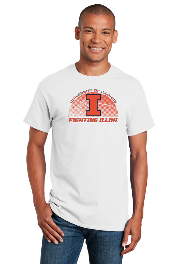 Illinois Fighting Illini Tee Shirt - University of Illinois Basketball