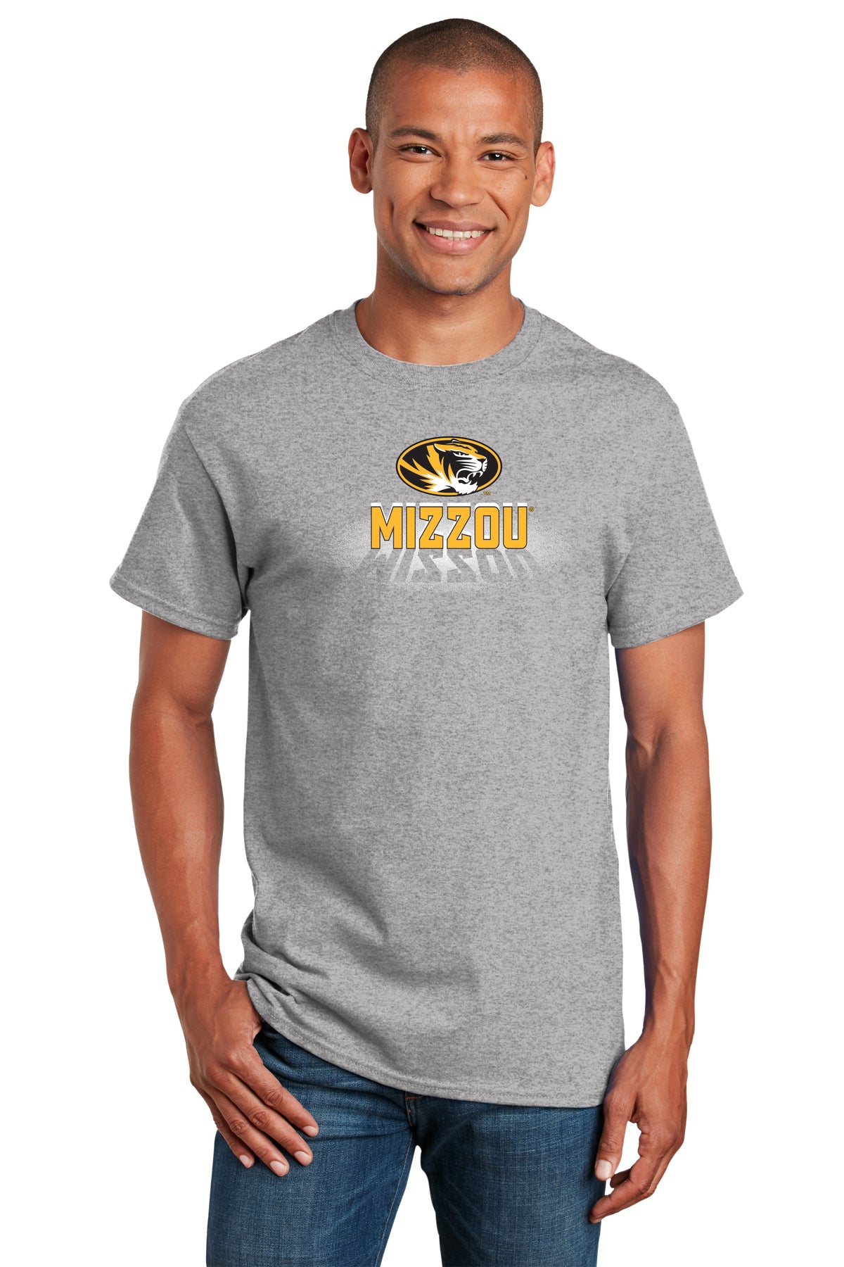 Missouri Tigers Tee Shirt - Spotlight and Shadow Mizzou