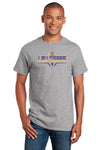 LSU Tigers Tee Shirt - Striped Tigers Football Laces